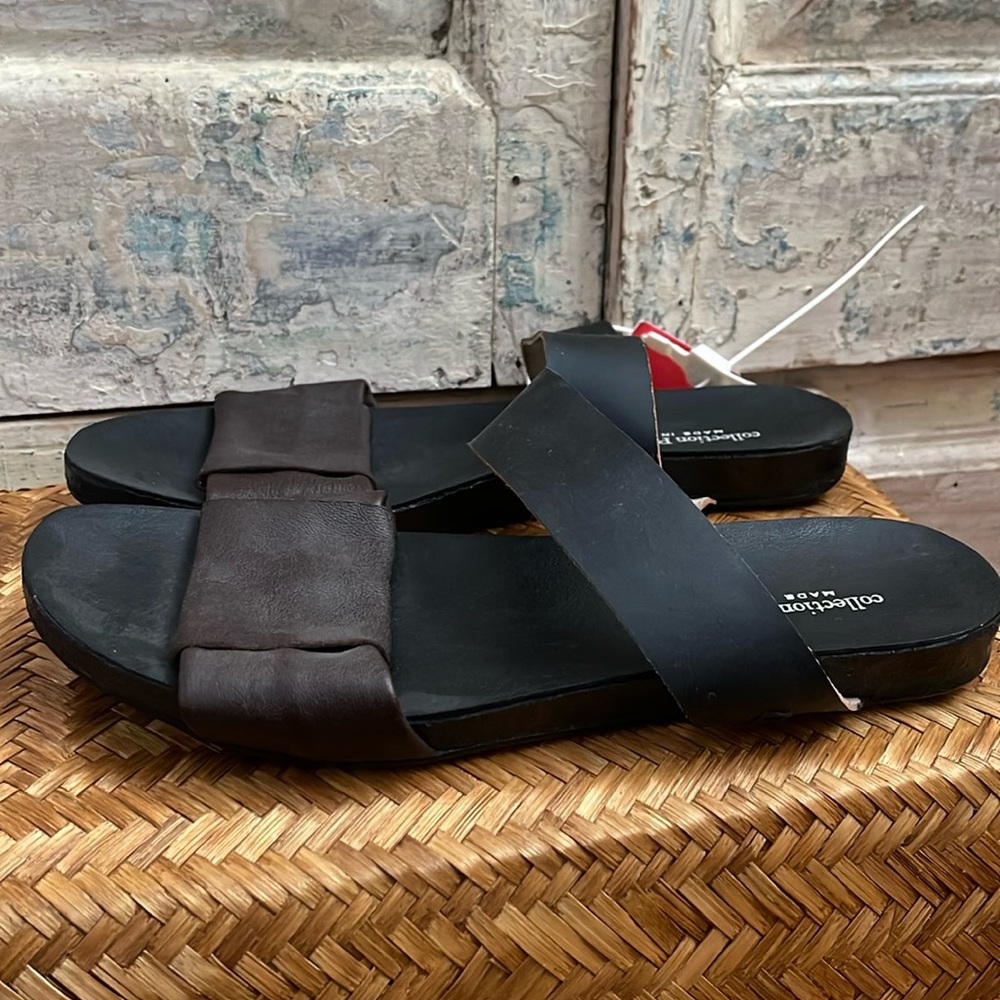Collection Privee? Slip on Sandals Size 41 Made in Italy